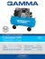 Compresor Doble Cilindro Correa Monofasico 3hp 150l Gamma G2804AR - comprar online