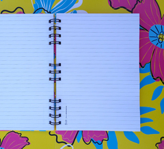 Cuaderno Fleurs Amarillo A5 - comprar online