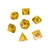 Kit de Dados RPG, Amarelo com Glitter - comprar online