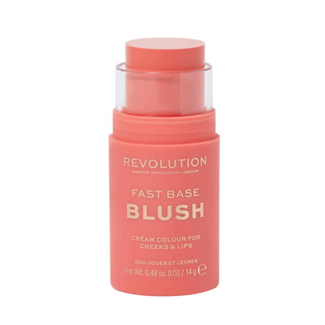 MAKEUP REVOLUTION Peach FAST BASE BLUSH STICK
