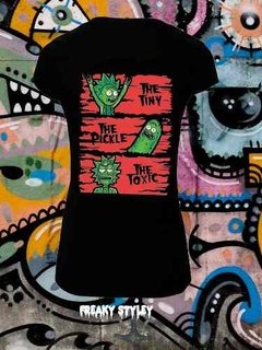 Remera Rick And Morty The Tiny, The Pickle And The Toxic - comprar online
