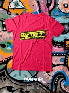 Remera Star Wars May The Forth Be With You
