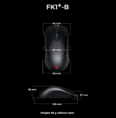 Mouse Gamer Benq Zowie Fk1+-b Para Esports