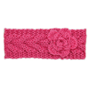 Faixa Headband Turbante Trico Fleur Rosa Pink | Dalella 