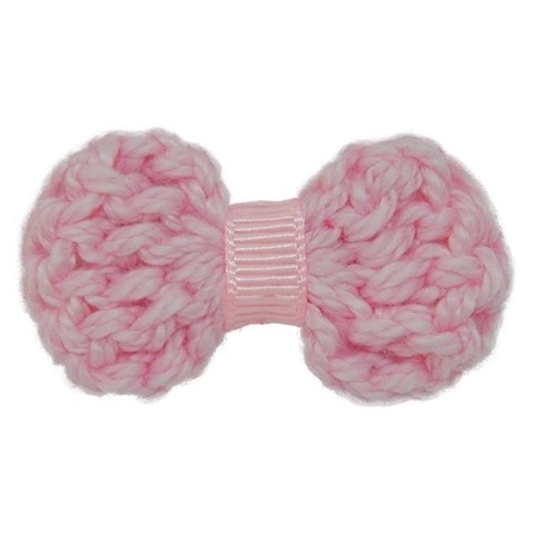 Laço Petit Crochet De Colar Rosa | Dalella