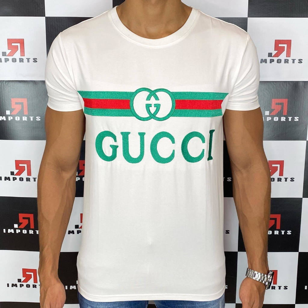 camisa gucci bordada