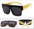 Óculos de Sol Masculino Vegas - Black/Gold - Rimports