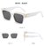 Óculos de Sol Nairobi - White/Black - comprar online
