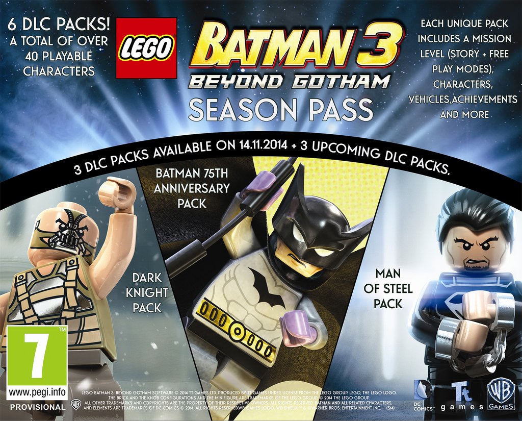 LEGO Batman 3 Beyond Gotham + Season Pass - PS3