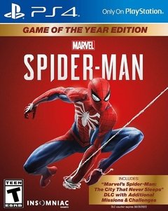 Marvel's Spider-Man Game of the Year Edition PS4