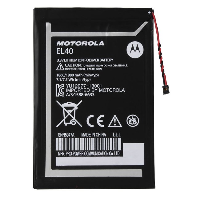 Bateria Motorola EL40 XT1021 XT1022 XT1025 Moto E Comprar Online