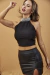 Top Bengalina Strass Choker #1885 - Avellaneda Store