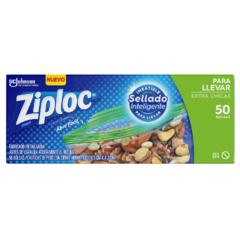 Ziploc® Bolsas Para Llevar x 50 unidades en internet
