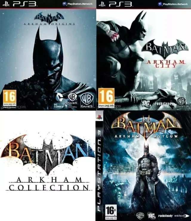 PS3 - BATMAN: ARKHAM COLLECTION (3 JUEGOS)