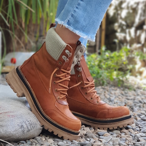 Borceguies de mujer en cuero: Suela | Filtrado por Productos Destacados
