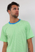 Camisetão 90s Listrada Verde