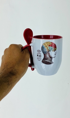 Taza Rethink Spoon Red