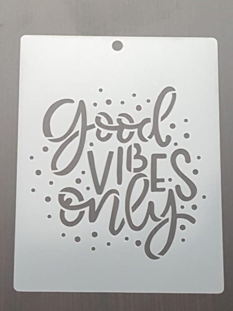 Stencil 15 X 20 Good - Comprar en Arte Laser Urquiza