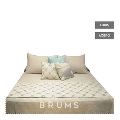 . Pie de cama + 2 fundas de almohadón Louis . - comprar online