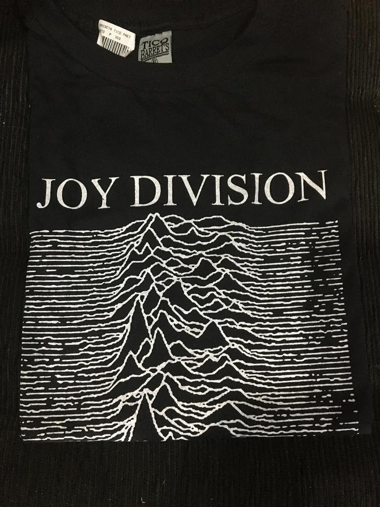 unknown pleasures camiseta