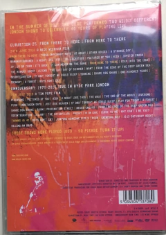 The Cure ‎– 40 Live (Curætion-25 + Anniversary) (DVD DUPLO)
