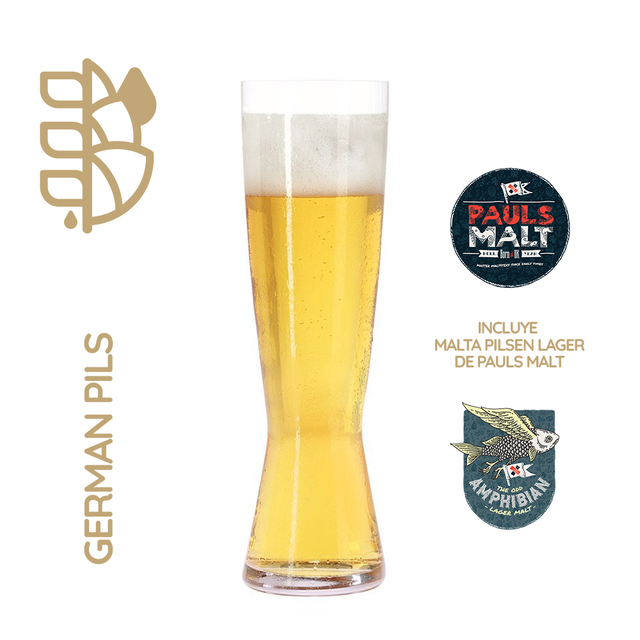 Kit Pilsen Lager 20lt Malt Insumos & Cervezas
