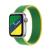Malla Nylon Sport Loop Brasil para Apple Watch