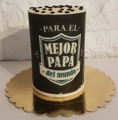 Transfer para torta piñata mini día del padre corbata (molde 10*14)