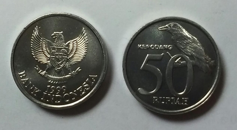 INDONESIA 1999 50 RUPIAS