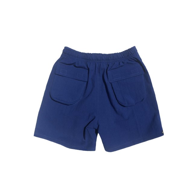 pantalon corto azul