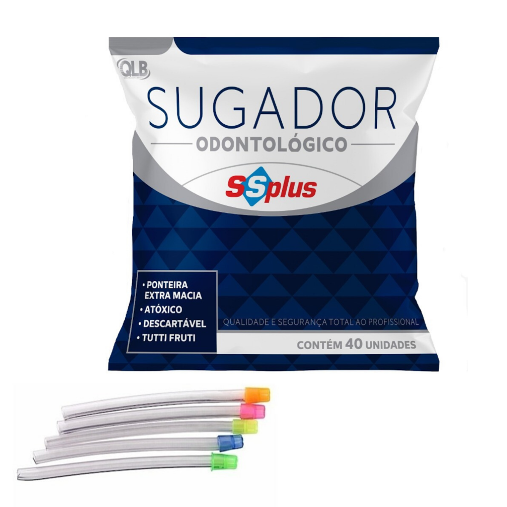 Sugador Odontológico Descartável SSPlus na OK Dental
