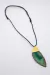 Collar Mystic | Piedra Agatha S - Verde - comprar online