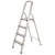 ESCALERA HOGAR ALUMINIO 4 ESCALONES ELEMENTOOLS