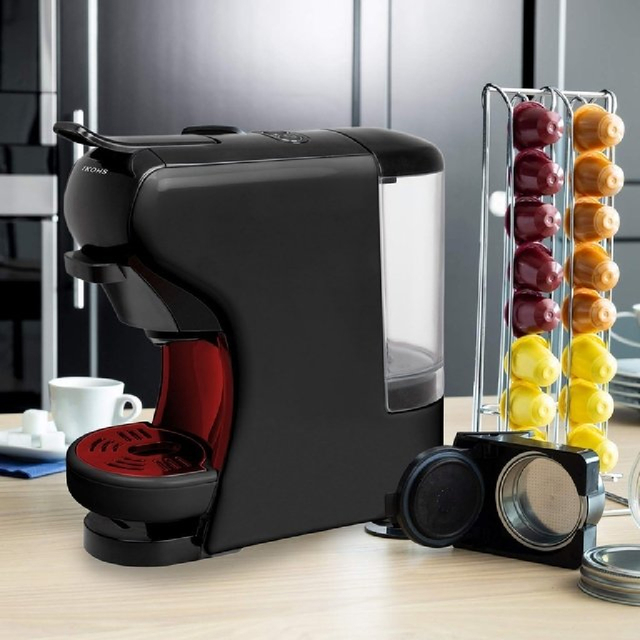 CAFETERA MULTICAPSULA NEGRA KANJI HOME