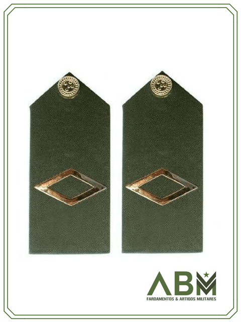 PLATINA DE SUBTENENTE DO EXÉRCITO BRASILEIRO