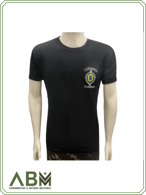 CAMISETA PRETA TEMA: RESERVISTA EXÉRCITO BRASILEIRO