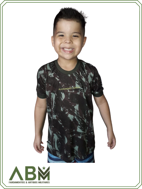 CAMISETA PRETA TEMA: RESERVISTA EXÉRCITO BRASILEIRO