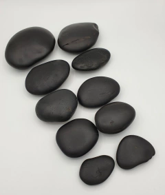 Set de 10 piedras de basalto para masajes en internet