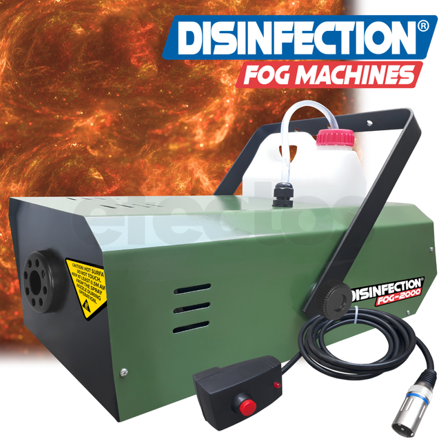 DISINFECTION FOG 2000 Desinfección con viricida orgánico Desf Fog