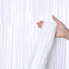 CORTINA LISA COLOR BLANCO - comprar online