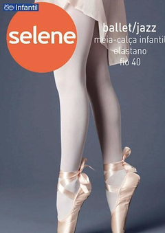 Meia Calça Fio 40 Ballet  Infantil Selene [P, M e G] (9580)