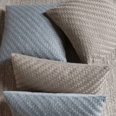 Braided Lyon throw pillows 30x60 on internet