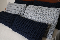 Pillow Maxi Croche Turim Gray 50x70 - buy online