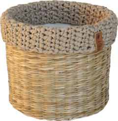 Round Straw Basket Nº 3