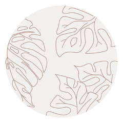 Clean mat Monstera Crudo - tienda online