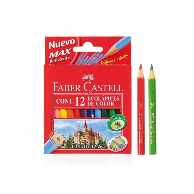 COLOR FABER CASTELL UNIPUNTA ECOLAPICES X12