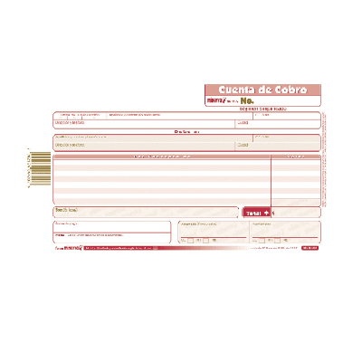 FORMA MINERVA 2517A CUENTA DE COBRO