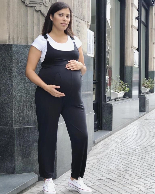 Mono jumper negro - EG embarazadas
