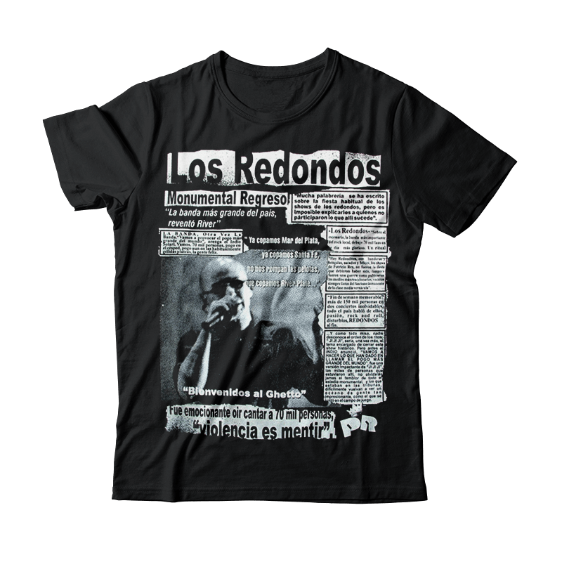 Remera de los redondos clearance