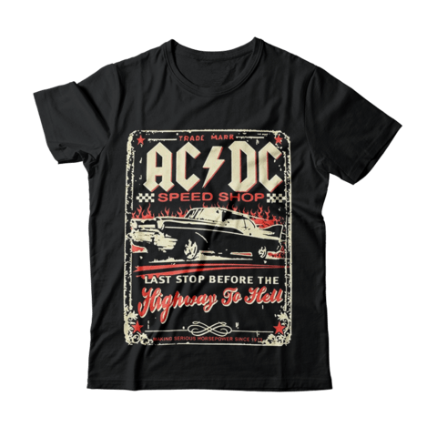 Remera AC/DC Muscle - Tienda Road House Clothing